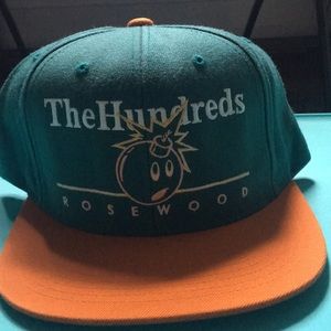 The Hundreds Turquoise Orange Rosewood Snapback